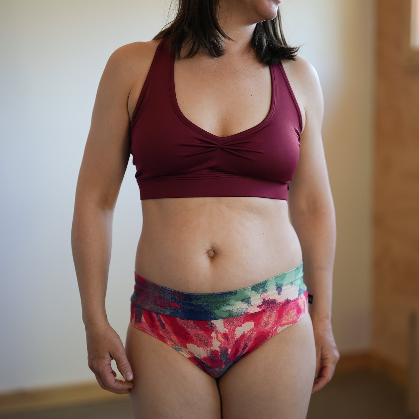 ASTER | Bas de bikini taille régulière | Splash