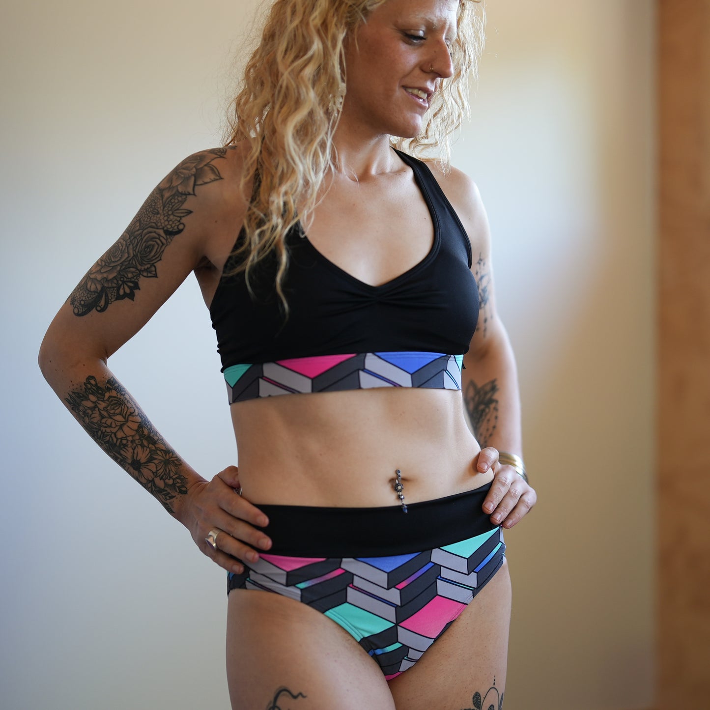 ASTER | Bas de bikini taille régulière | Cubik