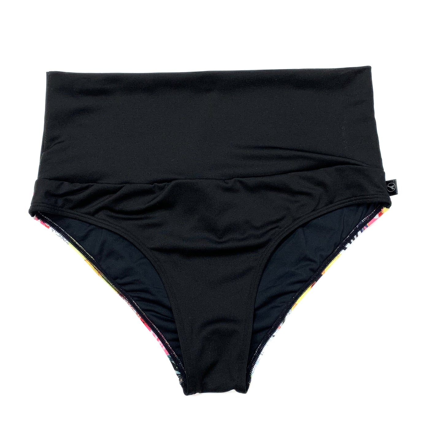 KALIMA | Bas de bikini taille haute | Fleurs et papillons