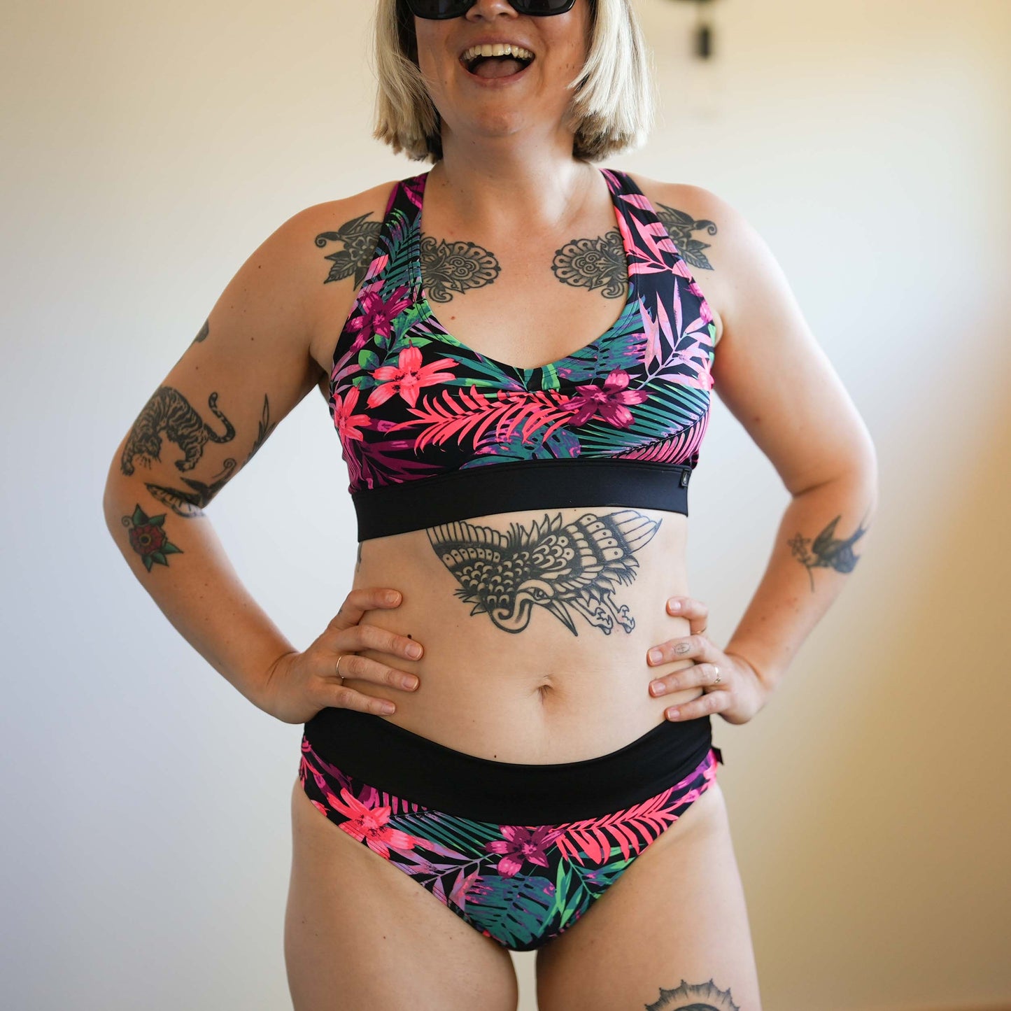 BELLIS | Haut de bikini bralette | Jungle