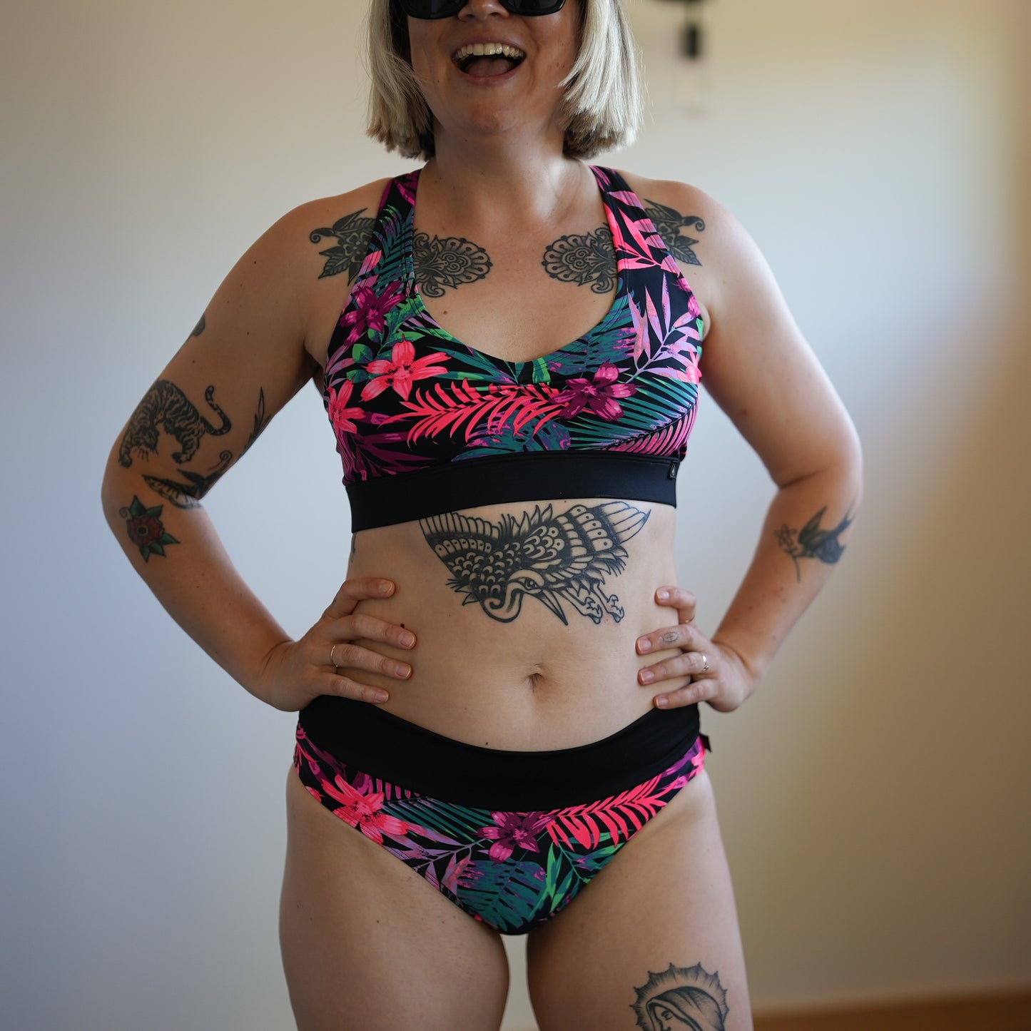 BELLIS | Haut de bikini bralette | Jungle