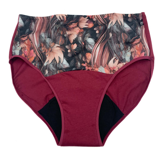 ASKLÉE | culotte menstruelle | taille haute 3XL