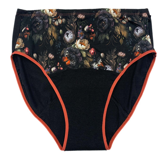 NOIRAUDE | culotte menstruelle | taille haute 3XL