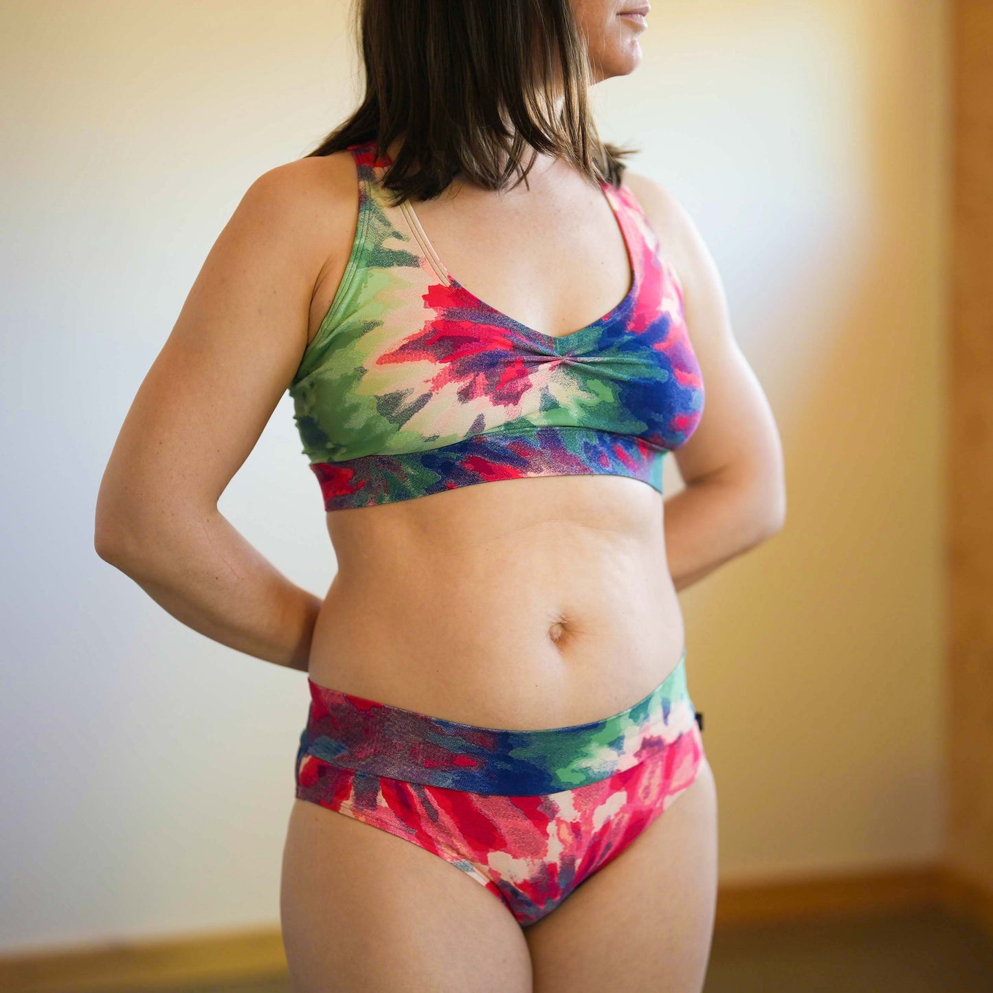 ASTER | Bas de bikini taille régulière | Splash