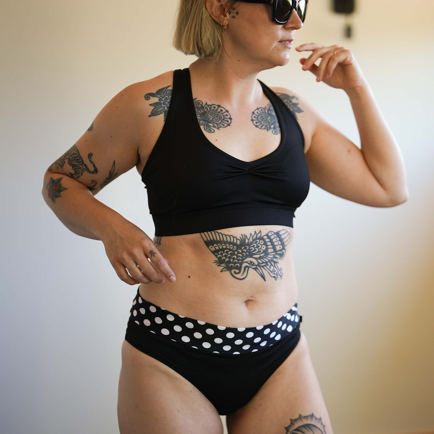 BELLIS | Haut de bikini bralette |  Noir