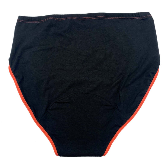 NOIRAUDE | culotte menstruelle | taille haute 3XL
