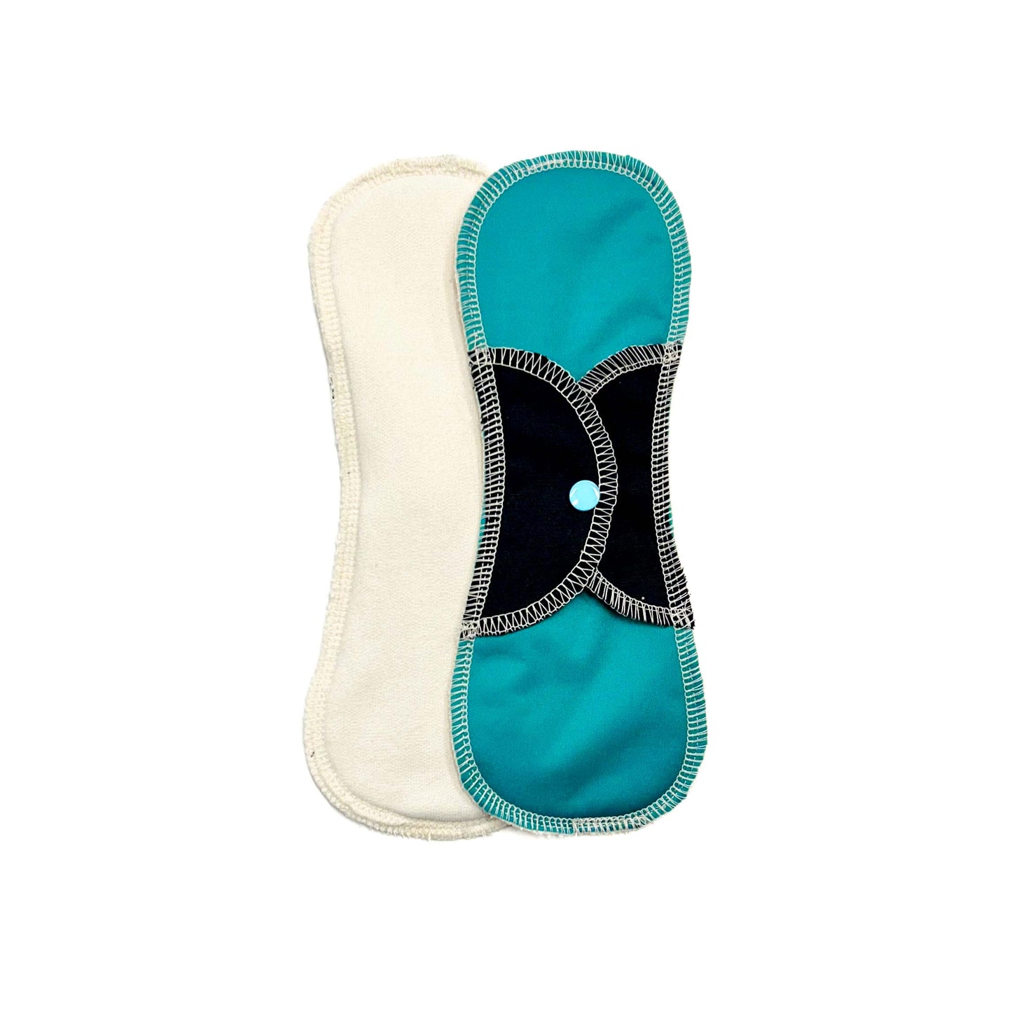 Maxi - Serviettes hygiéniques lavables - avec ailes / paquet de 2