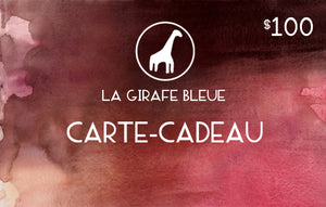 Carte-cadeau  - La Girafe Bleue -