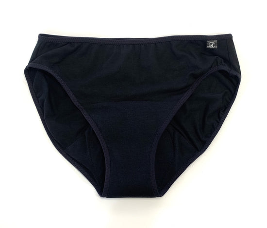 Culotte menstruelle NOIRE ⎸taille régulière